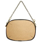 Paper Brown Chain Purse (Two Sides) Back