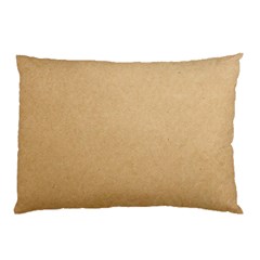 Paper Brown Pillow Case by artworkshop