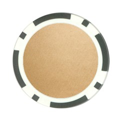 Paper Brown Poker Chip Card Guard (10 Pack) by artworkshop