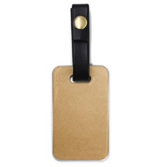 Paper Brown Luggage Tag (one Side) by artworkshop