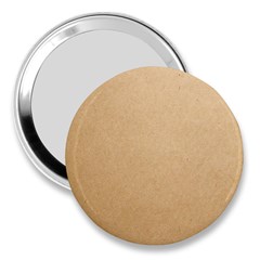 Paper Brown 3  Handbag Mirrors by artworkshop