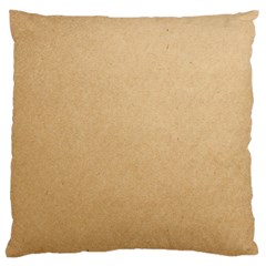 Paper Brown Large Cushion Case (two Sides) by artworkshop