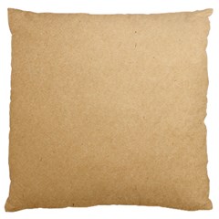 Paper Brown Standard Flano Cushion Case (two Sides) by artworkshop