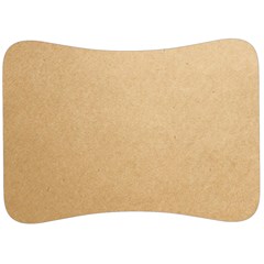 Paper Brown Velour Seat Head Rest Cushion by artworkshop