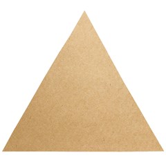 Paper Brown Wooden Puzzle Triangle by artworkshop