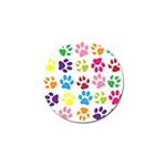 Paw Print Golf Ball Marker (10 pack) Front