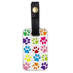 Paw Print Luggage Tag (one Side) by artworkshop