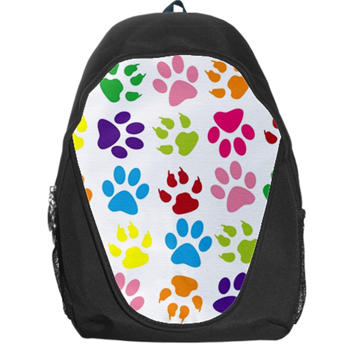 Paw Print Backpack Bag