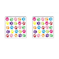 Paw Print Cufflinks (square) by artworkshop