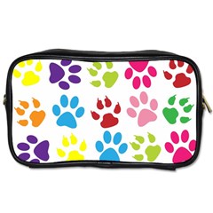 Paw Print Toiletries Bag (two Sides) by artworkshop