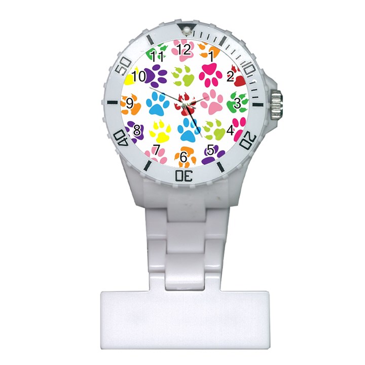 Paw Print Plastic Nurses Watch