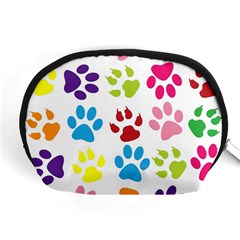 Paw Print Accessory Pouch (medium) by artworkshop