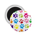 Paw Print 2.25  Magnets Front