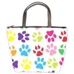 Paw Print Bucket Bag by artworkshop