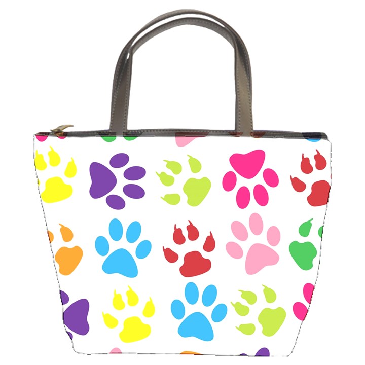 Paw Print Bucket Bag