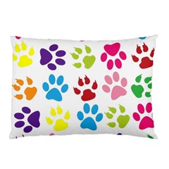 Paw Print Pillow Case by artworkshop