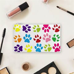 Paw Print Cosmetic Bag (small) by artworkshop