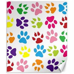 Paw Print Canvas 20  X 24  by artworkshop