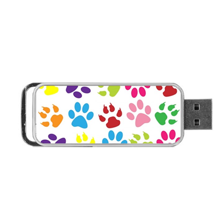 Paw Print Portable USB Flash (Two Sides)