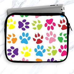 Paw Print Apple Ipad 2/3/4 Zipper Cases by artworkshop