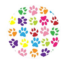 Paw Print Mini Round Pill Box (pack Of 3) by artworkshop