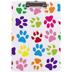 Paw Print A4 Clipboard by artworkshop