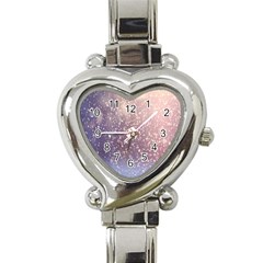 Snowfall Winter Heart Italian Charm Watch by artworkshop