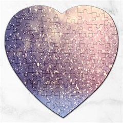 Snowfall Winter Jigsaw Puzzle (heart) by artworkshop