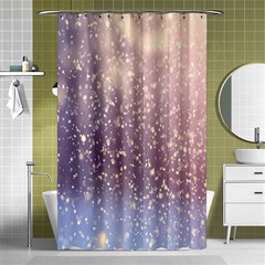 Snowfall Winter Shower Curtain 48  X 72  (small)  by artworkshop