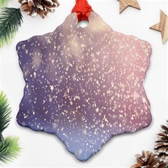 Snowfall Winter Ornament (snowflake) by artworkshop