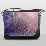 Snowfall Winter Messenger Bag Front