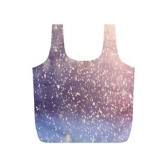 Snowfall Winter Full Print Recycle Bag (s) by artworkshop