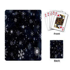 Snowflakes Snow Playing Cards Single Design (rectangle) by artworkshop