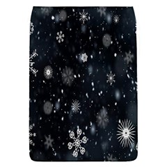 Snowflakes Snow Removable Flap Cover (l) by artworkshop