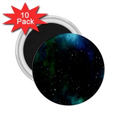 Stars Sky Space 2 25  Magnets (10 Pack)  by artworkshop