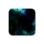 Stars Sky Space Rubber Coaster (Square) Front