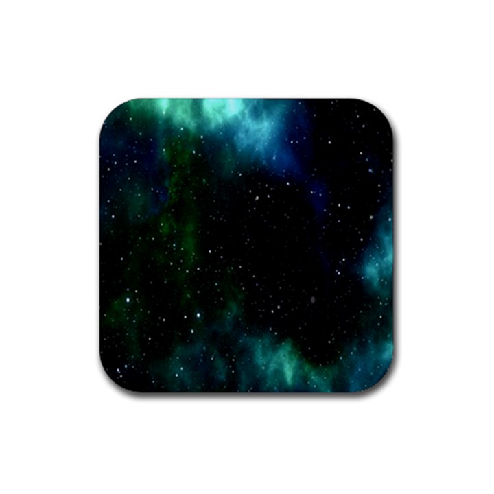 Stars Sky Space Rubber Coaster (Square)