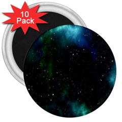 Stars Sky Space 3  Magnets (10 Pack)  by artworkshop