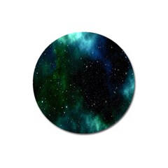 Stars Sky Space Magnet 3  (round) by artworkshop