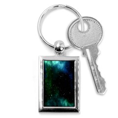 Stars Sky Space Key Chain (rectangle) by artworkshop