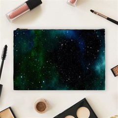 Stars Sky Space Cosmetic Bag (large) by artworkshop