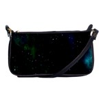 Stars Sky Space Shoulder Clutch Bag Front