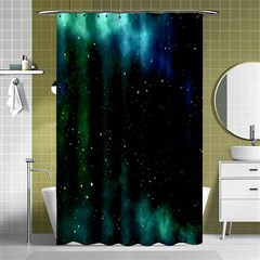 Stars Sky Space Shower Curtain 48  X 72  (small)  by artworkshop