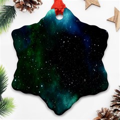 Stars Sky Space Ornament (snowflake) by artworkshop