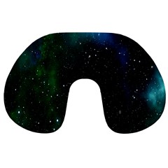 Stars Sky Space Travel Neck Pillow by artworkshop