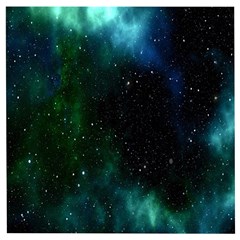 Stars Sky Space Wooden Puzzle Square by artworkshop