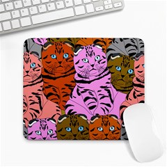 Tileable Seamless Cat Kitty Large Mousepads by artworkshop