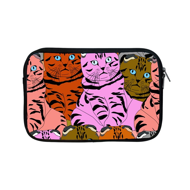 Tileable Seamless Cat Kitty Apple iPad Mini Zipper Cases