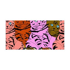 Tileable Seamless Cat Kitty Yoga Headband by artworkshop