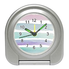 Watercolor Travel Alarm Clock by artworkshop